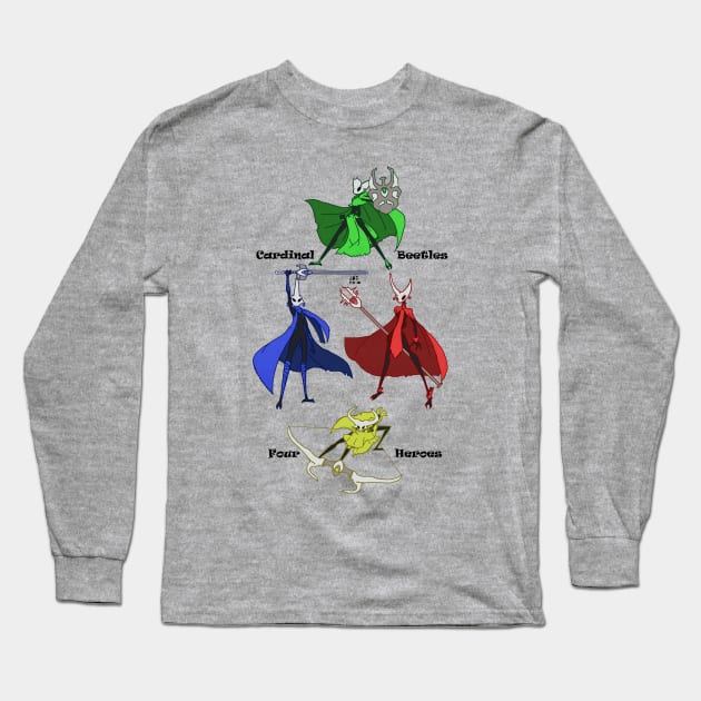 Beetle Heroes Long Sleeve T-Shirt by TeeJay93